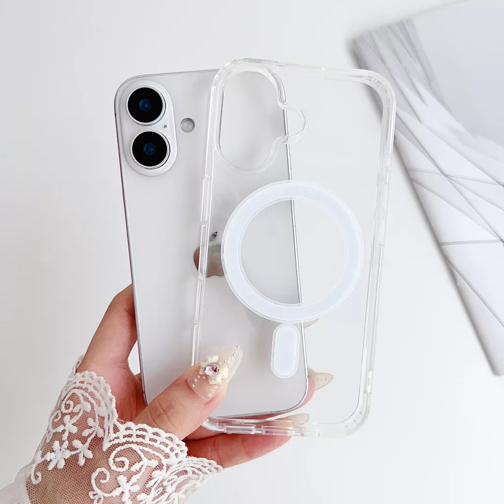 Magnetische Klare TPU Handyhülle für iPhone